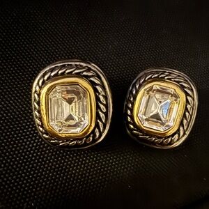 Fashion Silver and Gold Earrings